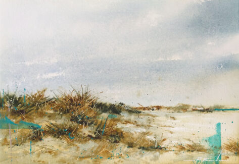 Dunas - Acuarela - RobertoBarba