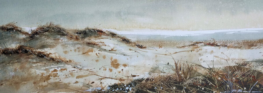 Dunas de Conil - Acuarela - RobertoBarba