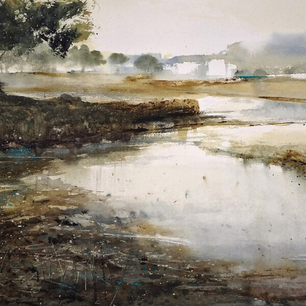 El Olmo - 1er PREMIO - II Encuentro de Acuarela de Torrecampo