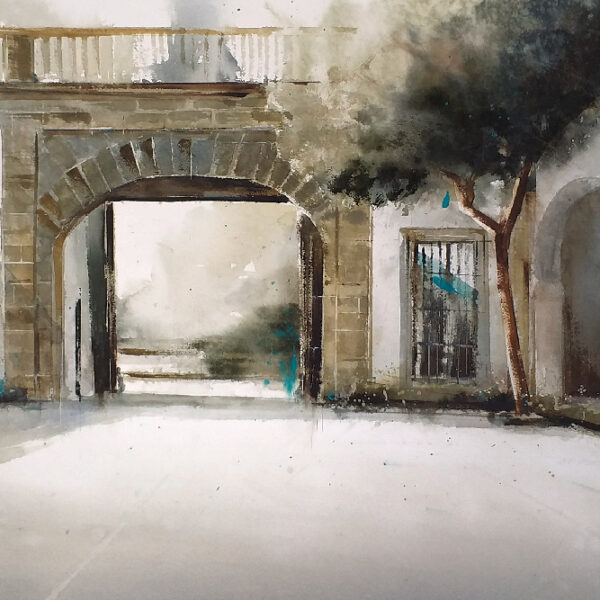 1er PREMIO - XIV Concurso de Pintura Bodegas Fundador - Acuarela - Robero Barba