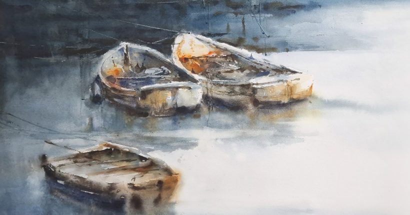 Quiet - 38x56cm - Roberto Barba